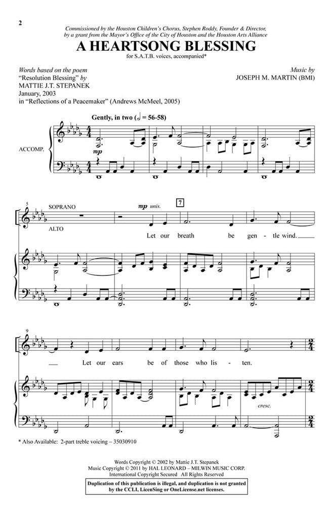 A Heartsong Blessing